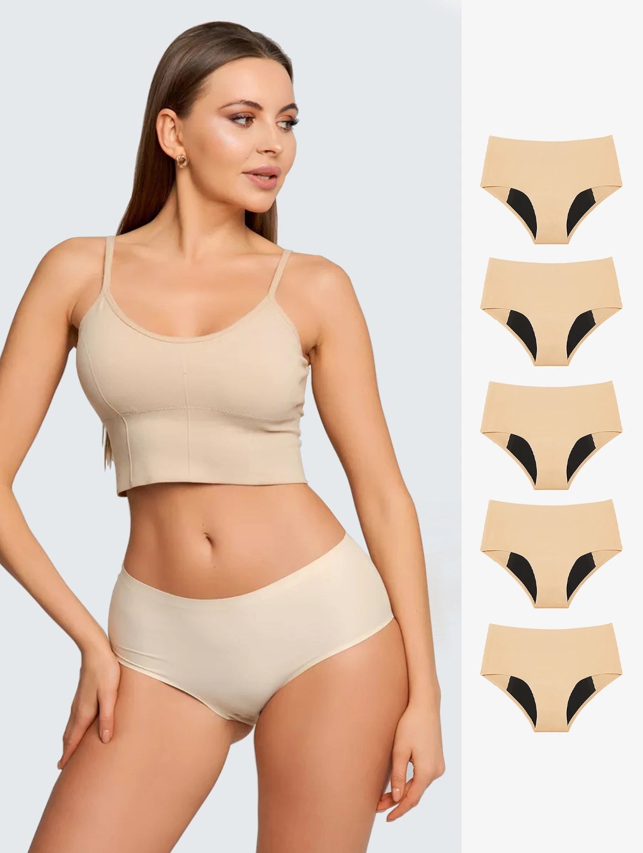 Active Defence Leakproof Brief Set - 5 Pairs