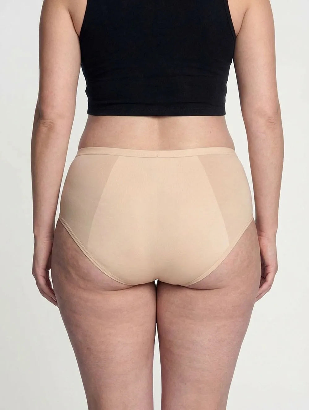 Soft Beige Leakproof Brief Set – 5 Pairs