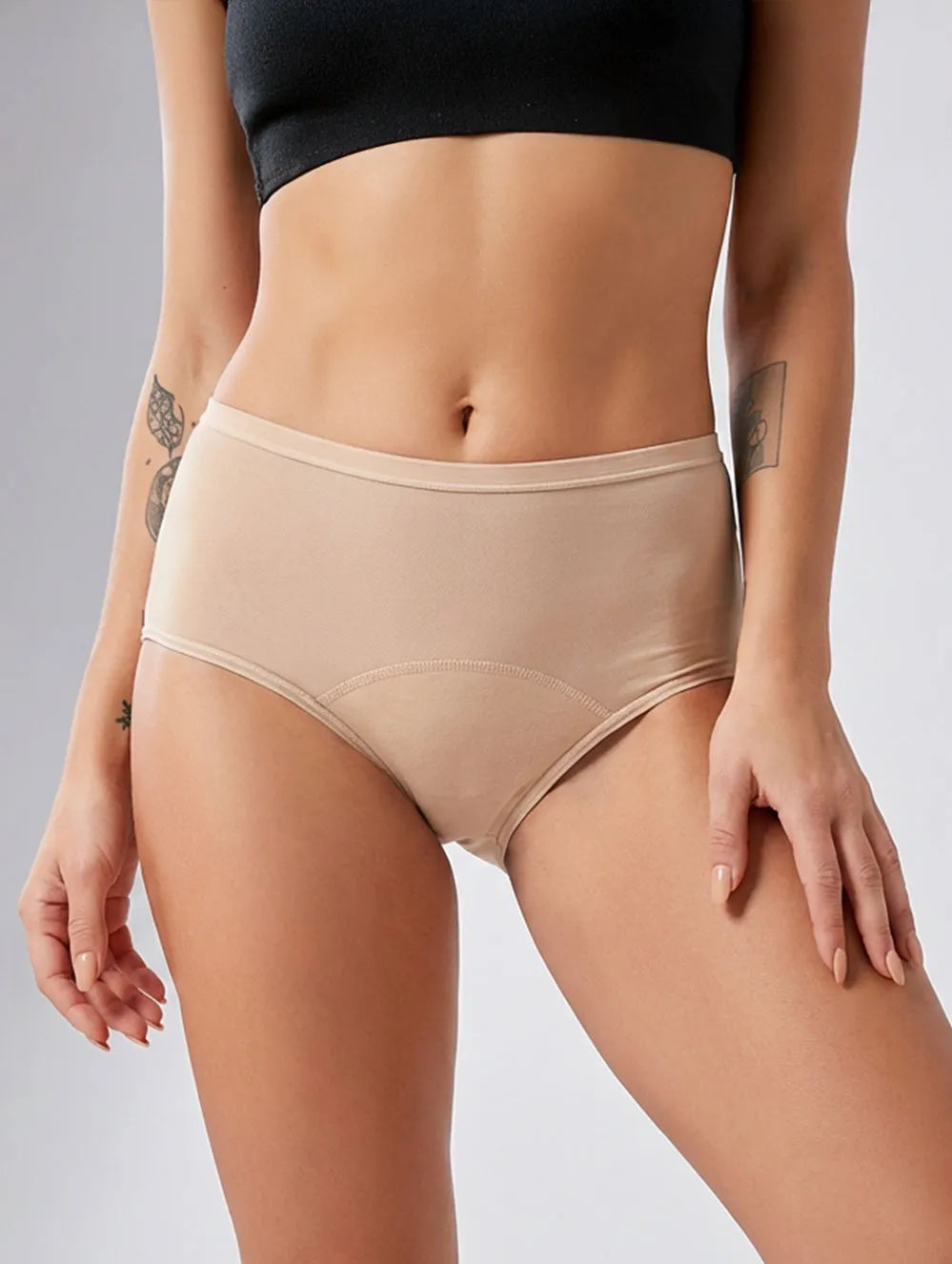 Nude Comfort Leakproof Brief Set - 5 Pairs